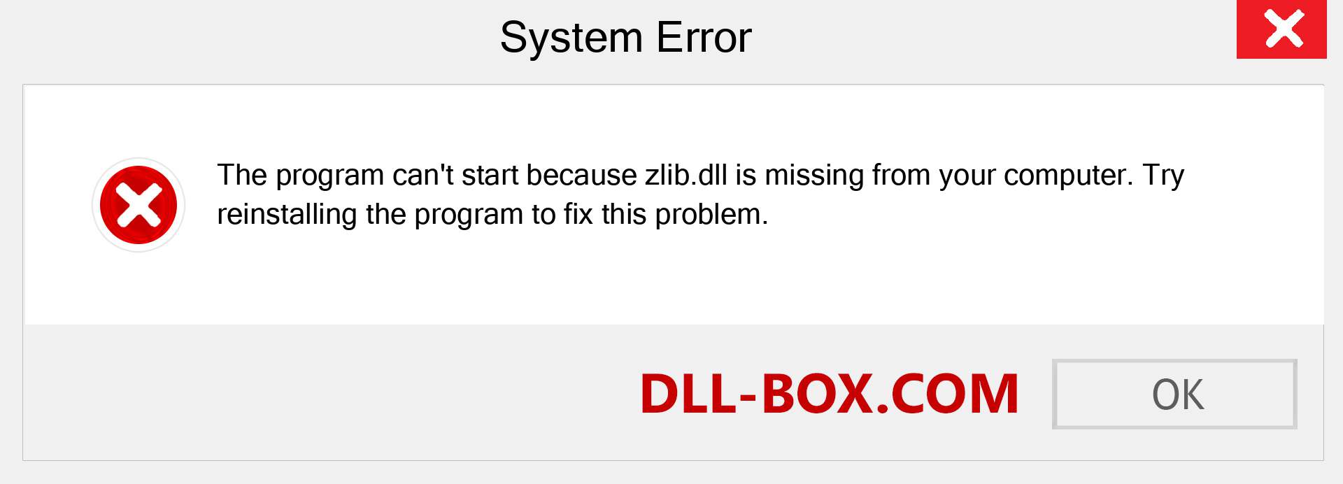  zlib.dll file is missing?. Download for Windows 7, 8, 10 - Fix  zlib dll Missing Error on Windows, photos, images
